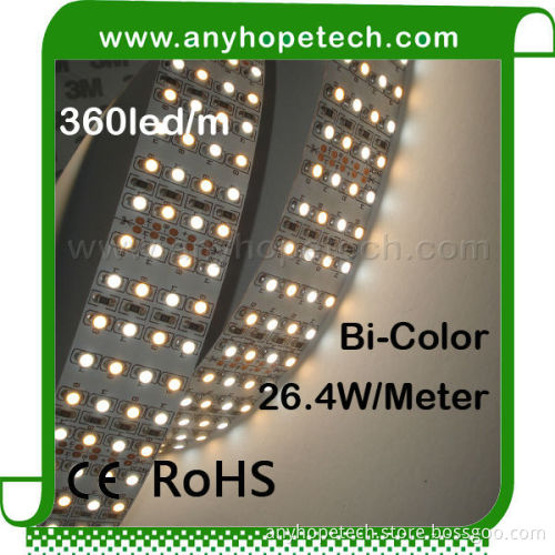 Lowest price indoor 360ledm quad row festoon led strip light
